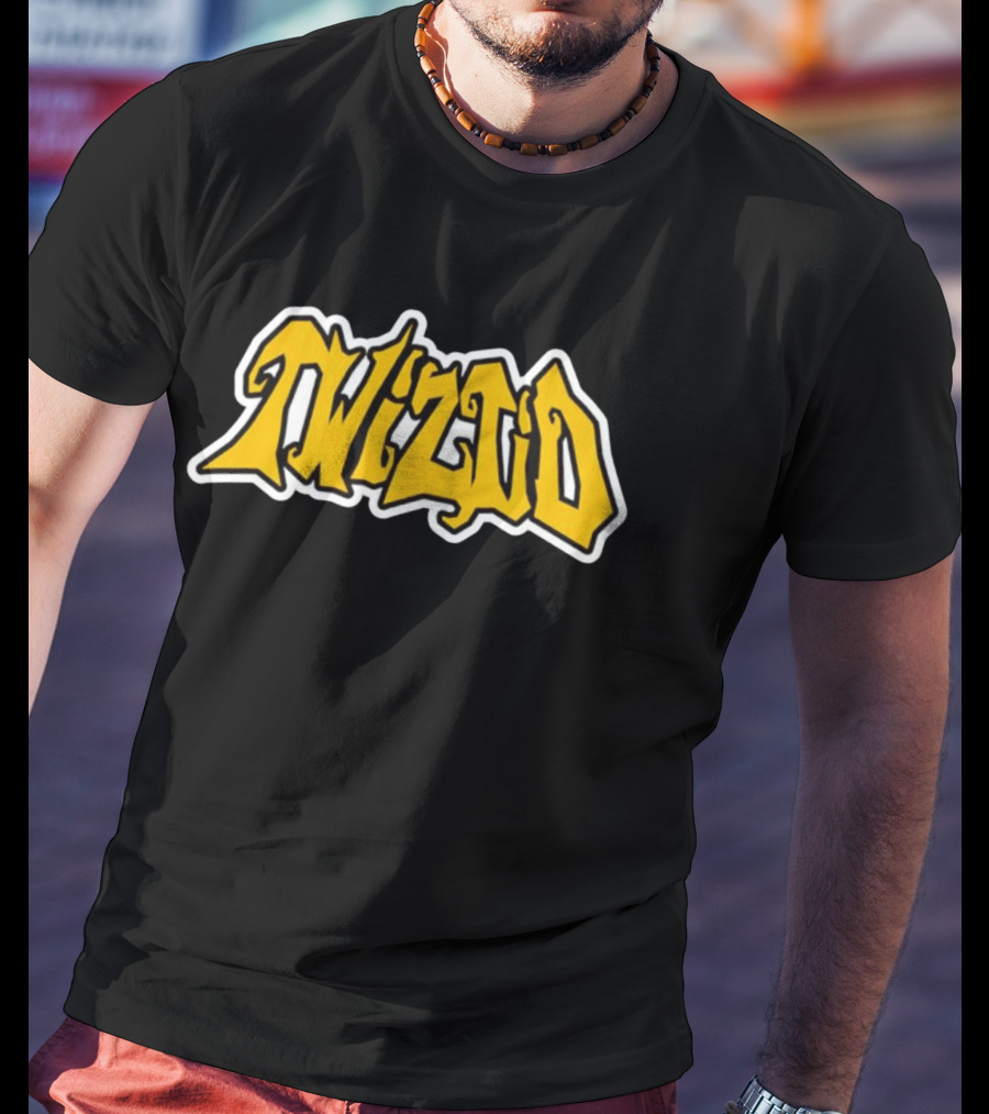Twiztid Yellow Bold Lettering Monogram T-Shirt