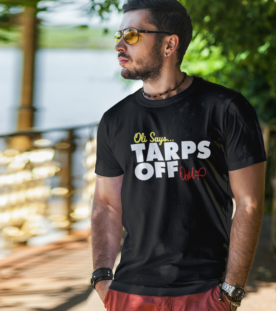 Odell Beckham Jr National Football League Oli Says Tarps Off OVOXO T-Shirt