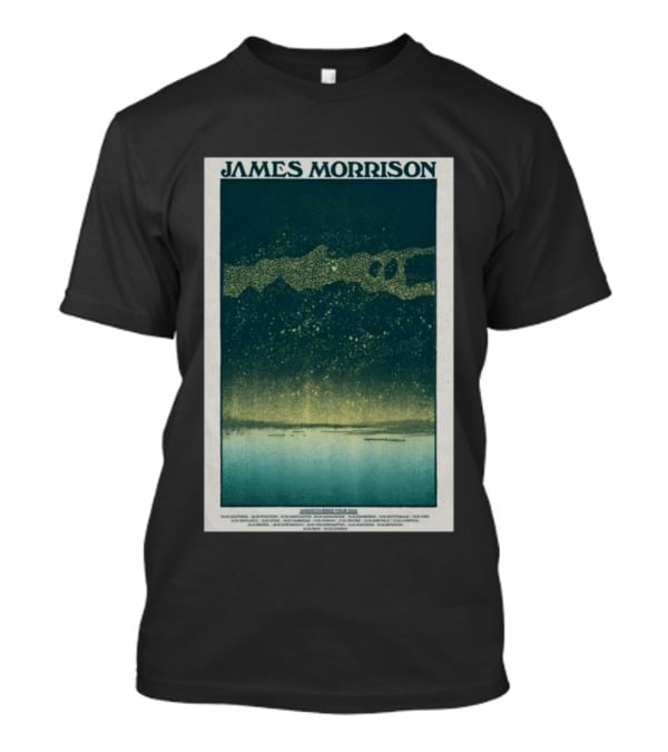 James Morrison Undiscovered Tour 2026 Retro Aesthetic T-Shirt