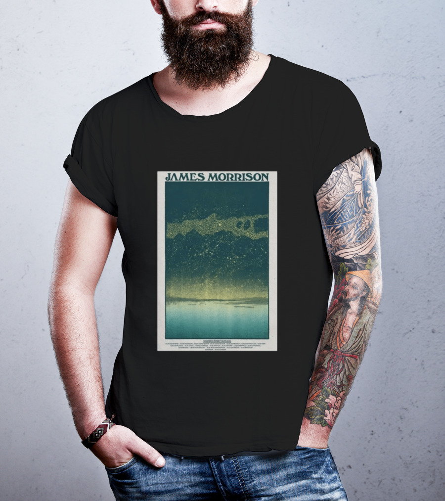 James Morrison Undiscovered Tour 2026 Retro Aesthetic T-Shirt