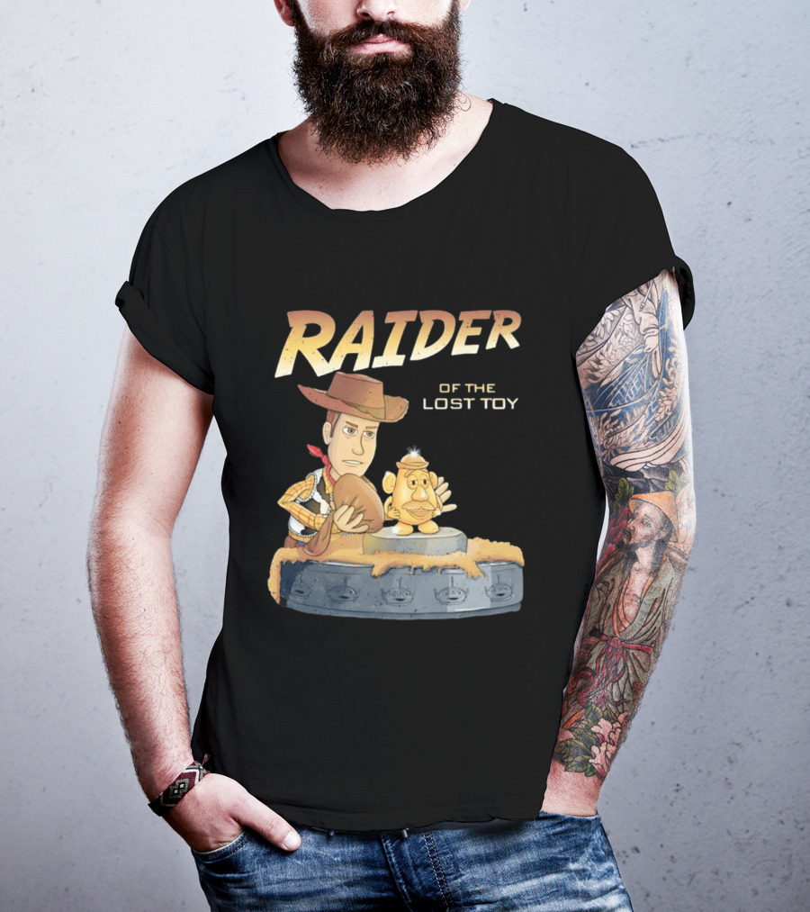 Raiders Toy Story Woody Mr Potato Head Lost Toy T-Shirt