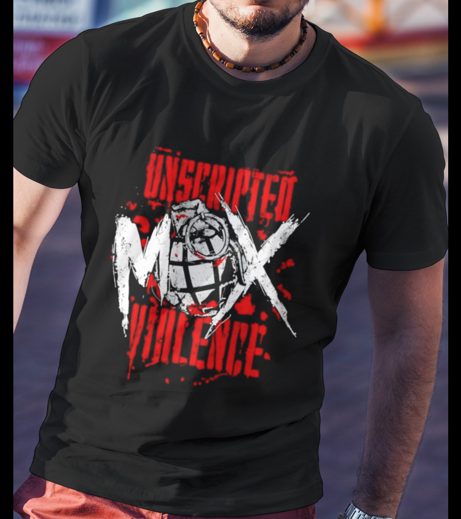 AEW Unscripted Violence Mox Grenade T-Shirt