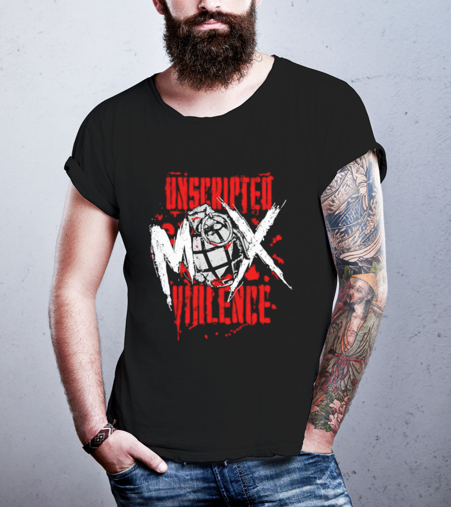 AEW Unscripted Violence Mox Grenade T-Shirt