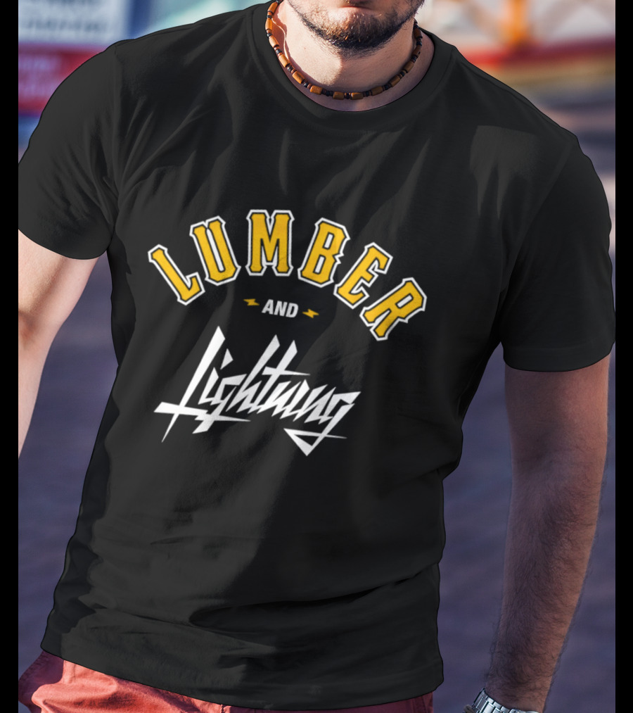 Pittsburgh Pirates Lumber And Lighting Baseball MLB 2026 T-Shirt