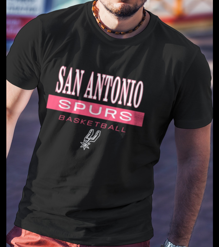 San Antonio Spurs Basketball T-Shirt