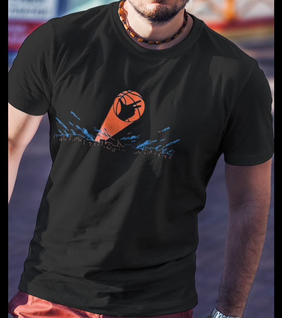 New York Knicks Superhero Basketball Smash NBA Fan Gear T-Shirt