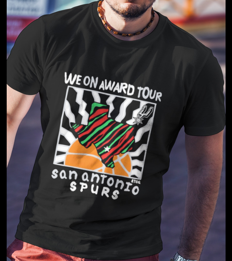 San Antonio Spurs We On Award Tour A Tribe Called Quest Basketball Texas T-Shirt