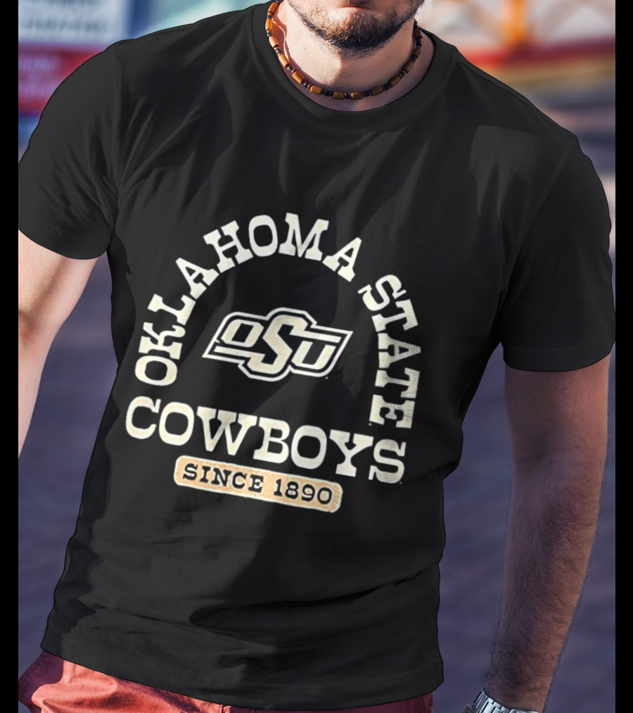 Oklahoma State Cowboys OSU Since 1890 T-Shirt