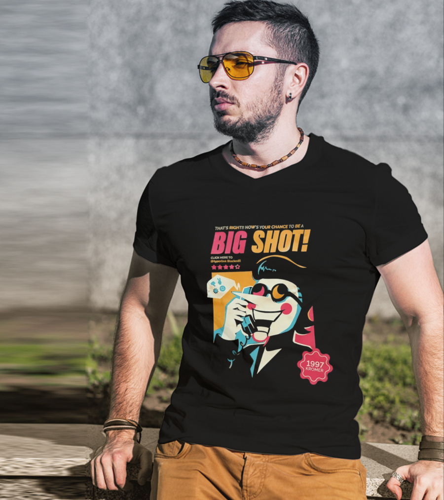 That's Right Now's Your Chance To Be A Big Shot Spamton G Neo 1997 Kromer Deltarune T-Shirt