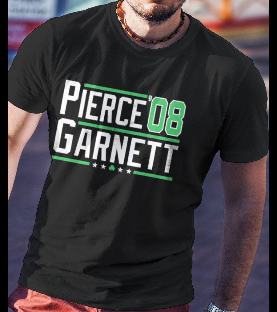 Pierce Garnett '08 Boston Celtics Basketball Stars T-Shirt