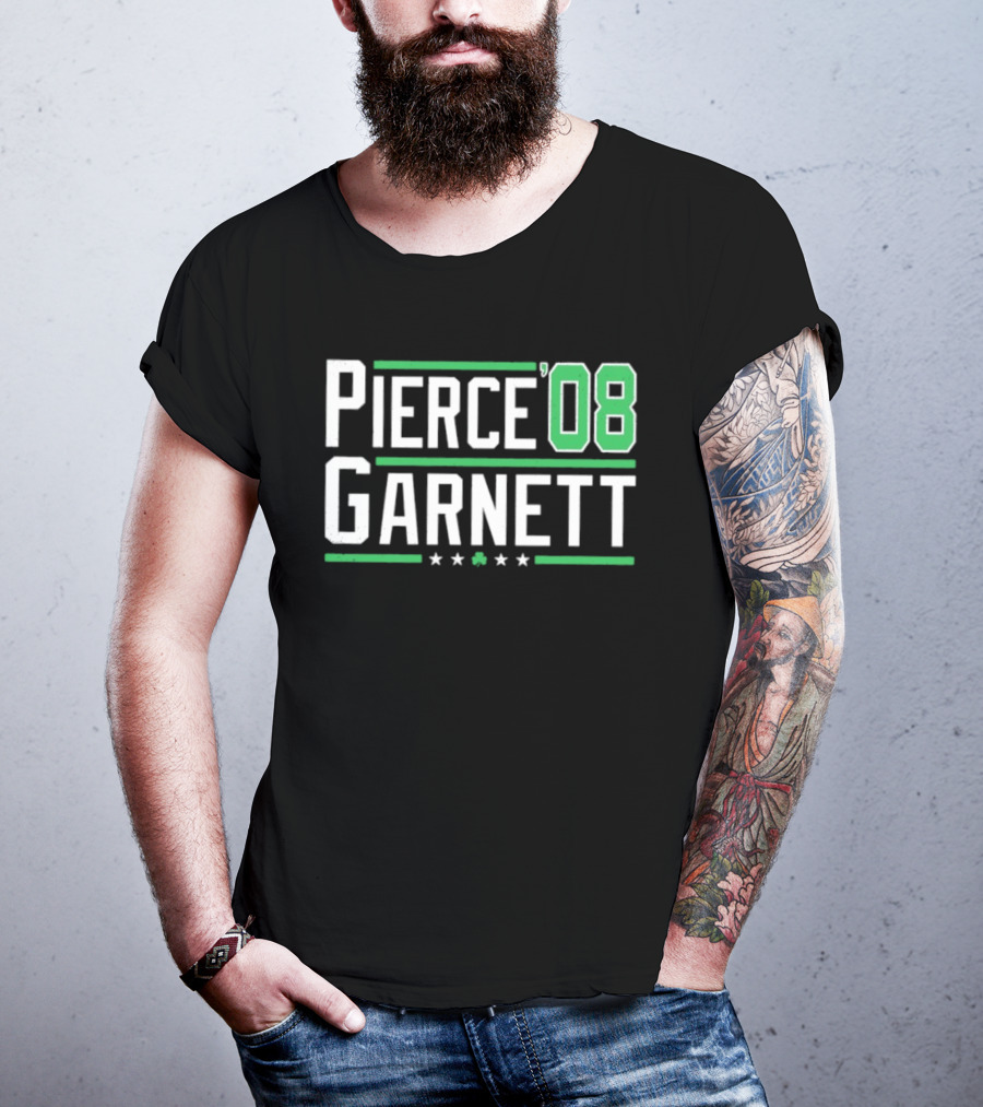 Pierce Garnett '08 Boston Celtics Basketball Stars T-Shirt