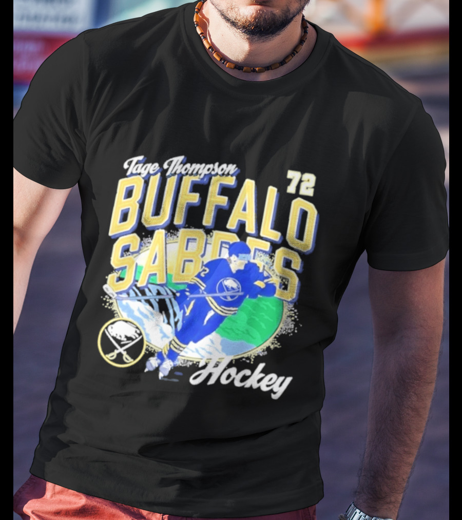 Tage Thompson 72 Buffalo Sabres Hockey NHL Team Player T-Shirt
