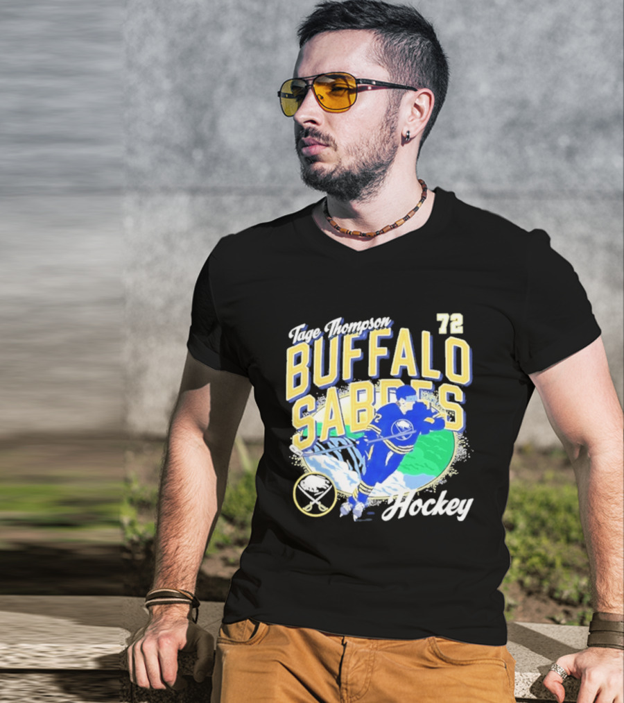 Tage Thompson 72 Buffalo Sabres Hockey NHL Team Player T-Shirt