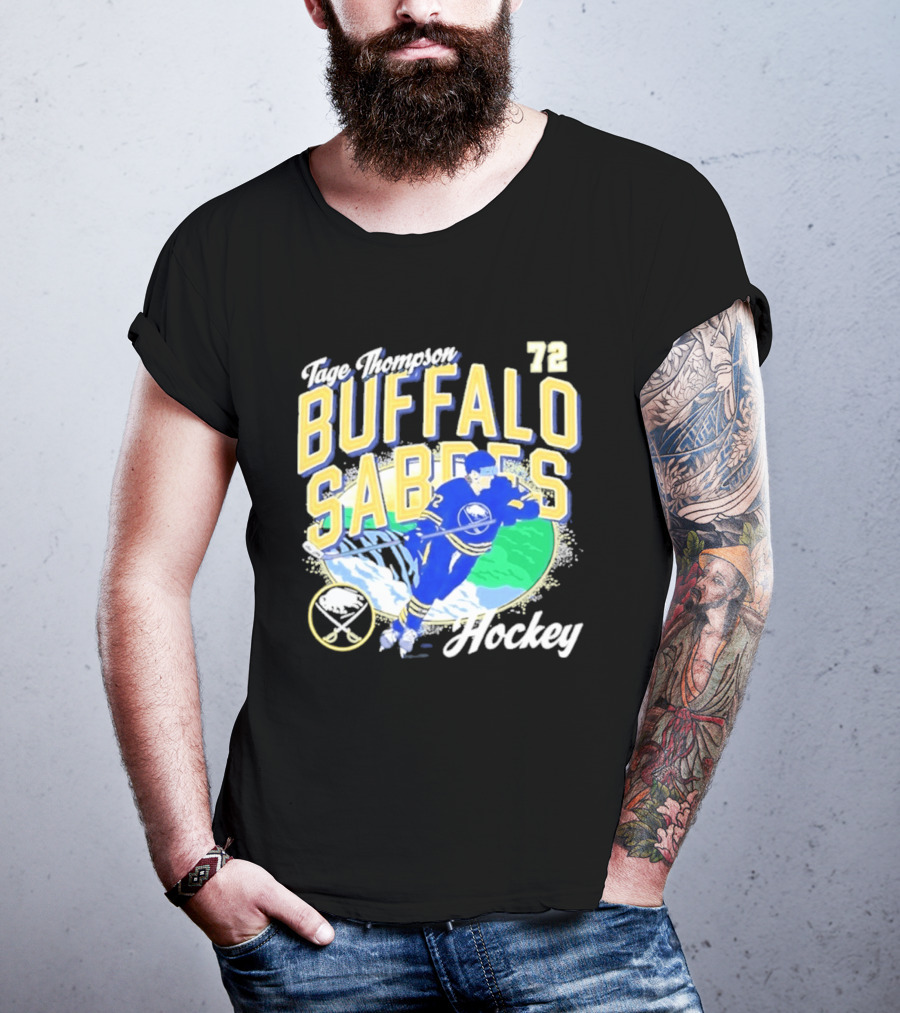 Tage Thompson 72 Buffalo Sabres Hockey NHL Team Player T-Shirt