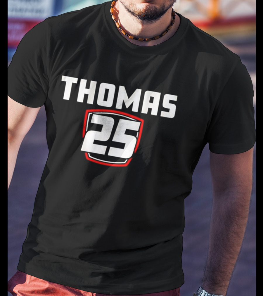 Thomas 25 Sports Team Orange T-Shirt