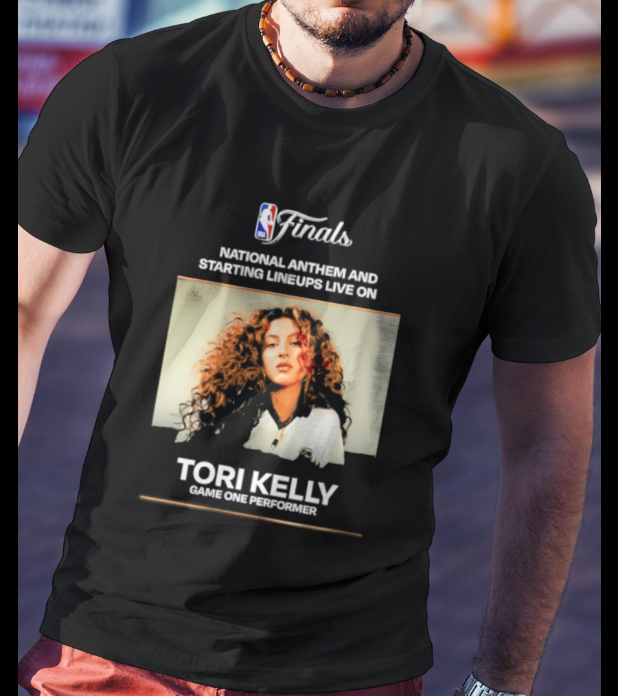 NBA Finals Tori Kelly Game One Performer National Anthem And Starting Lineups Live T-Shirt