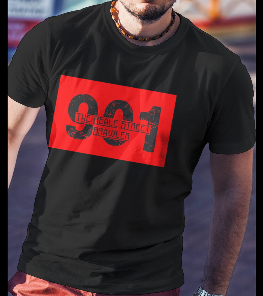 901 Beale Street Brawler Memphis Pride T-Shirt