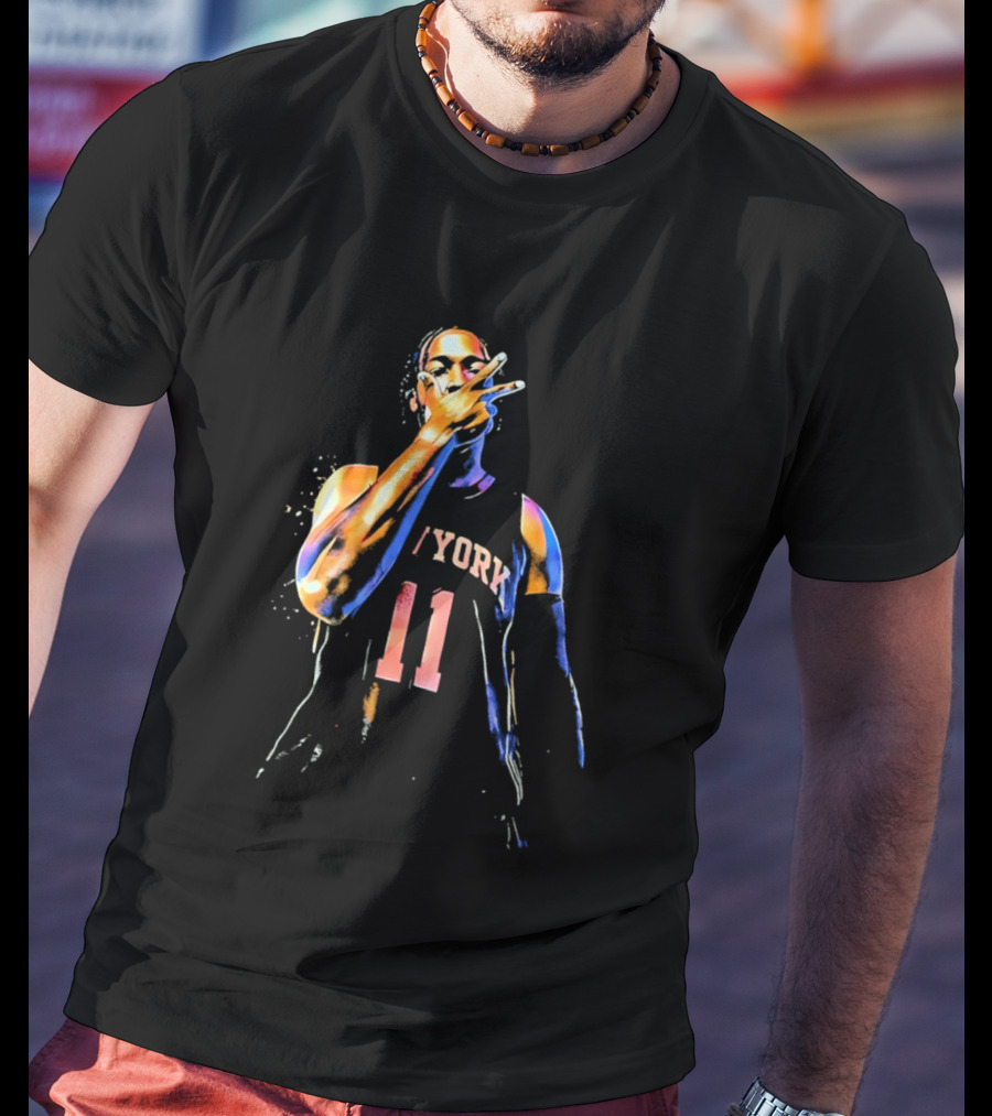 Ben Stiller Wears Jalen Brunson New York 11 T-Shirt