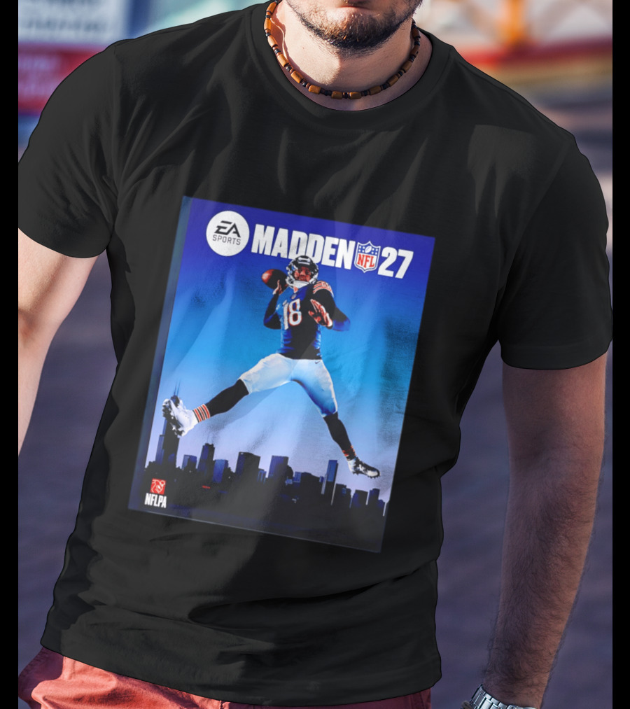 EA Sports Madden 27 NFL Chicago Bears Skyline NFLPA T-Shirt