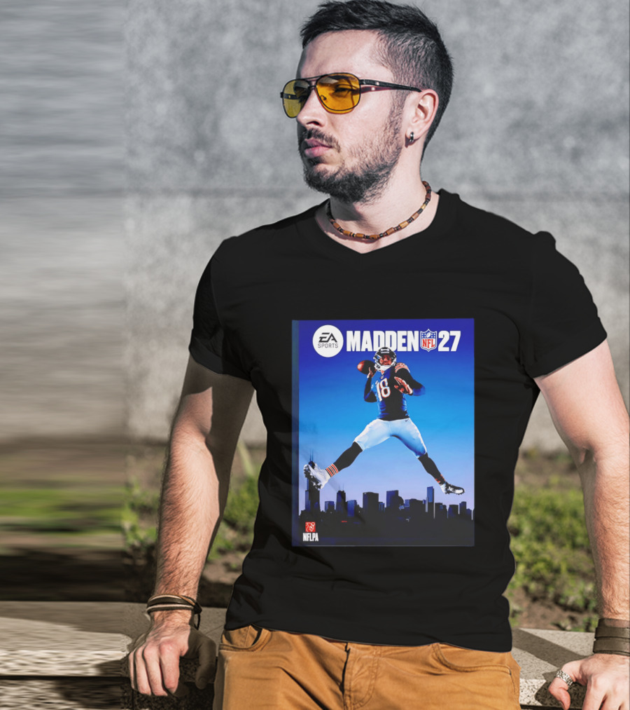 EA Sports Madden 27 NFL Chicago Bears Skyline NFLPA T-Shirt