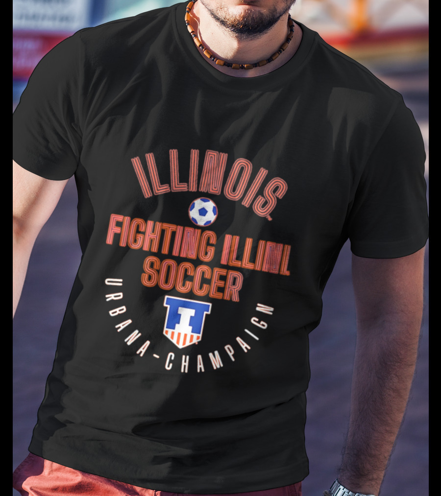Illinois Fighting Illini Soccer Urbana Champaign T-Shirt