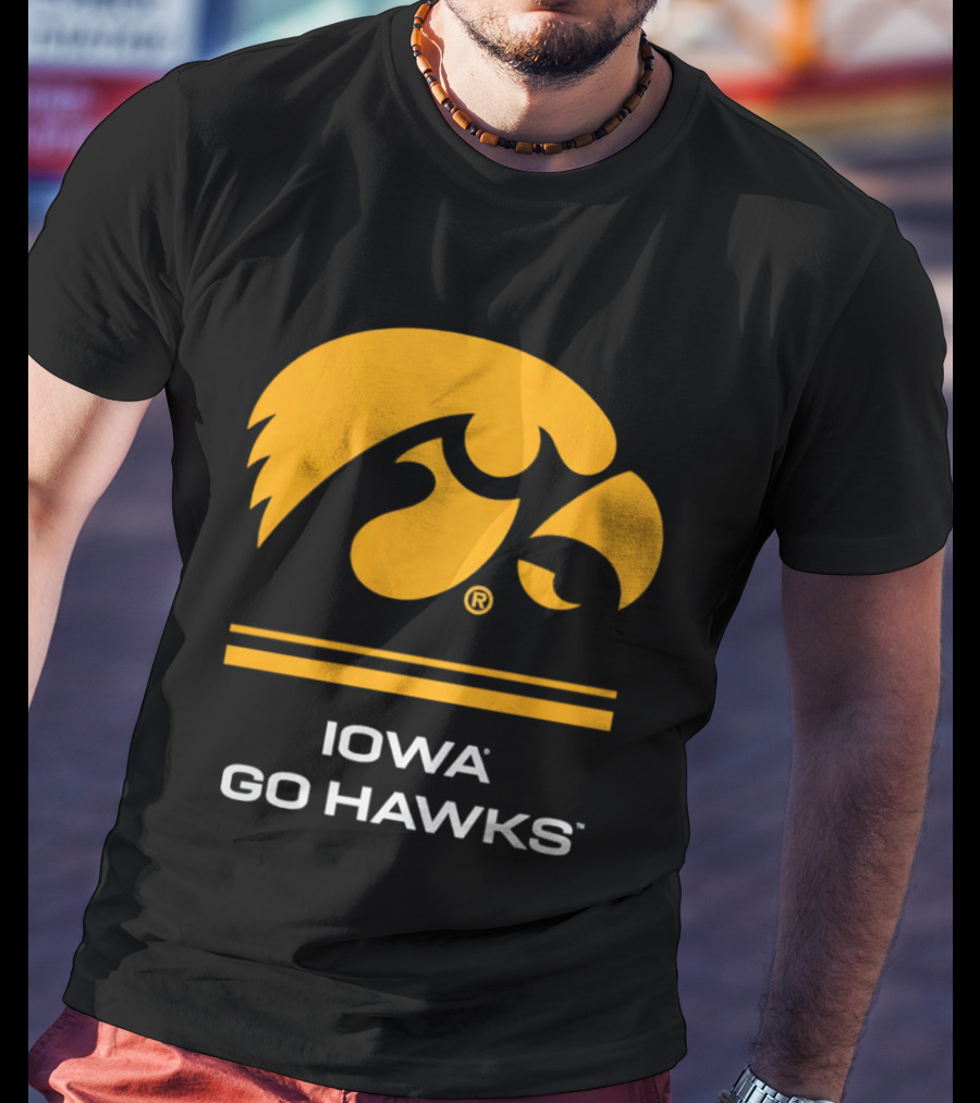 Iowa Hawkeyes Go Hawks T-Shirt