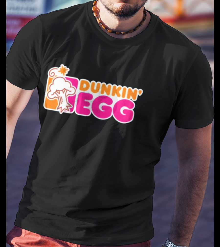 Dunkin' Egg Dunkin' Donuts Tree Explosion T-Shirt