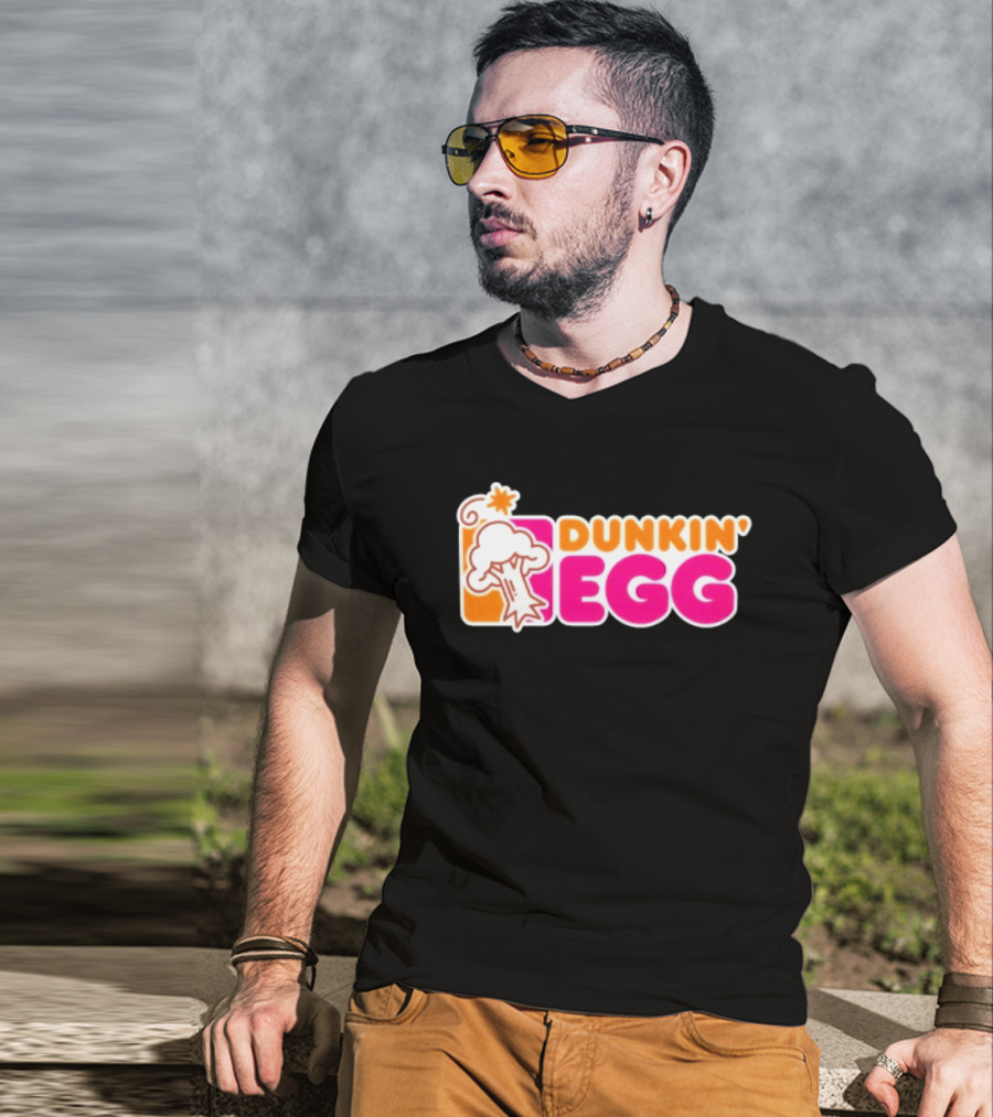 Dunkin' Egg Dunkin' Donuts Tree Explosion T-Shirt