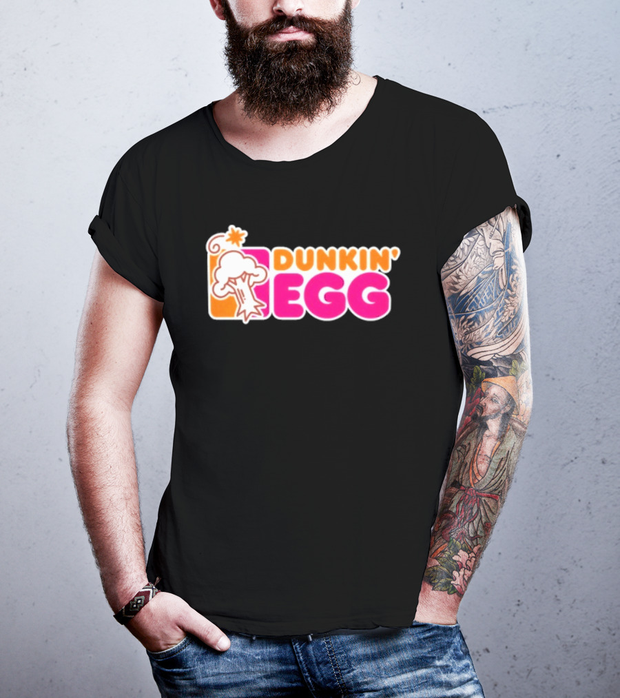 Dunkin' Egg Dunkin' Donuts Tree Explosion T-Shirt