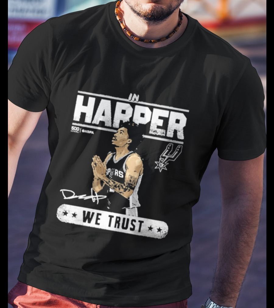 San Antonio Spurs Harper We Trust T-Shirt