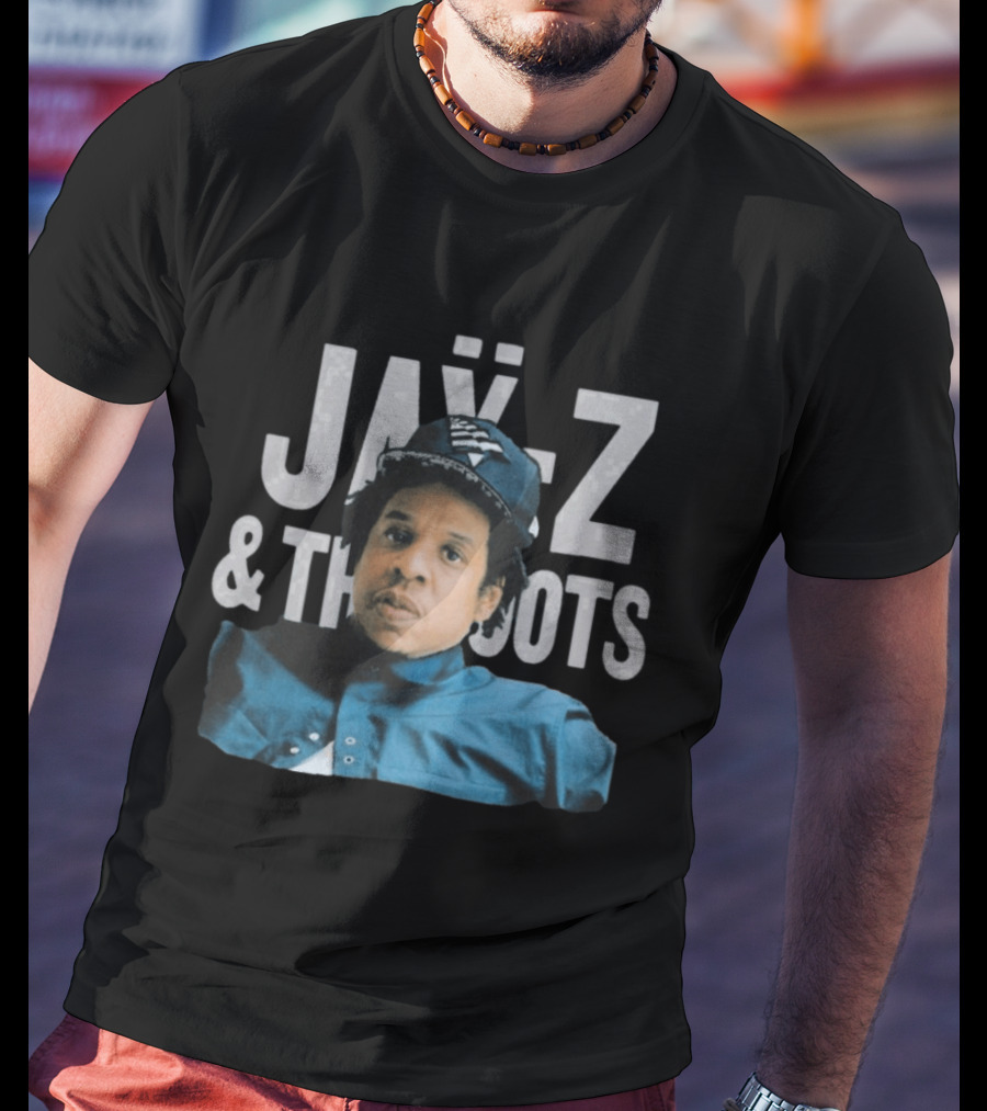 Jay Z & The Roots Collaboration Music Legends T-Shirt