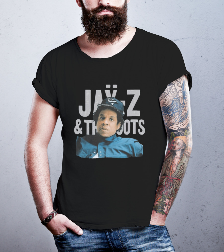 Jay Z & The Roots Collaboration Music Legends T-Shirt