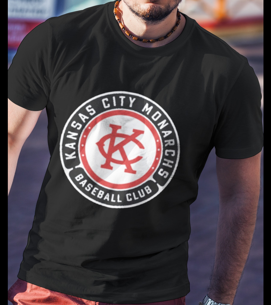 Kansas City Monarchs Baseball Club KC Circular T-Shirt