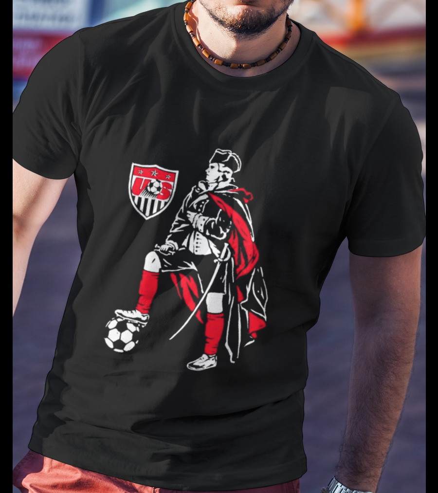 George Washington US Soccer 500 Level GV Cotton Iconic Sports T-Shirt