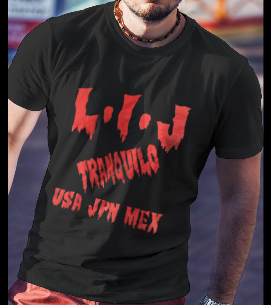 LIJ Tranquilo USA JPN MEX Red T-Shirt