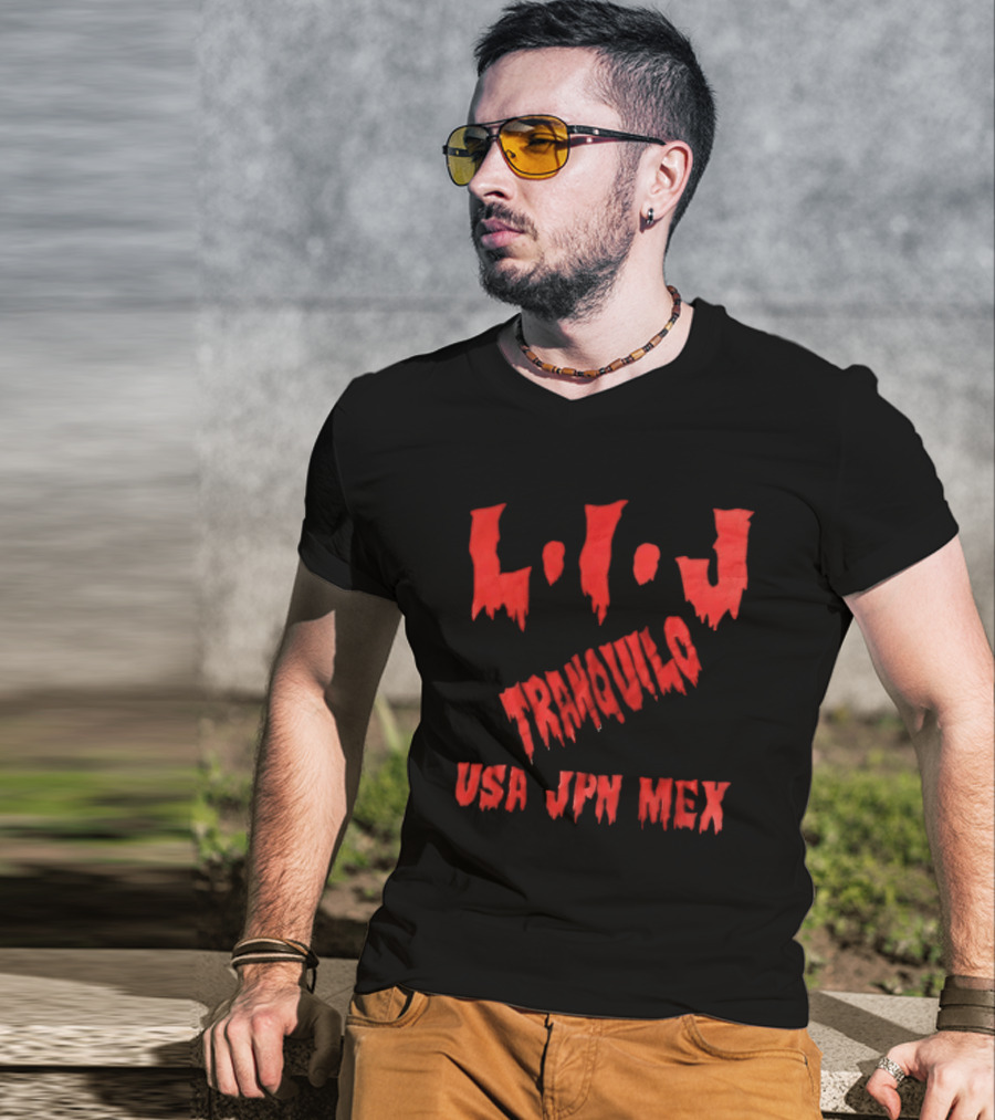 LIJ Tranquilo USA JPN MEX Red T-Shirt