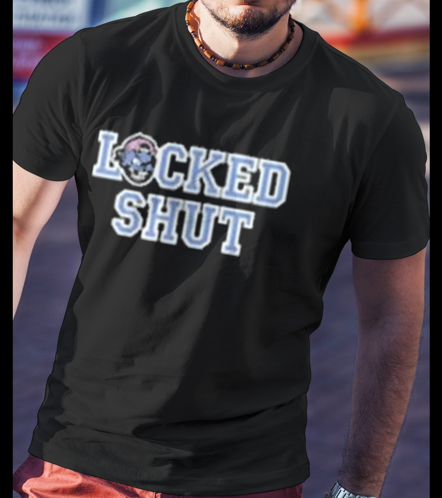 Locked Shut Steel Spine Won't Crack T-Shirt