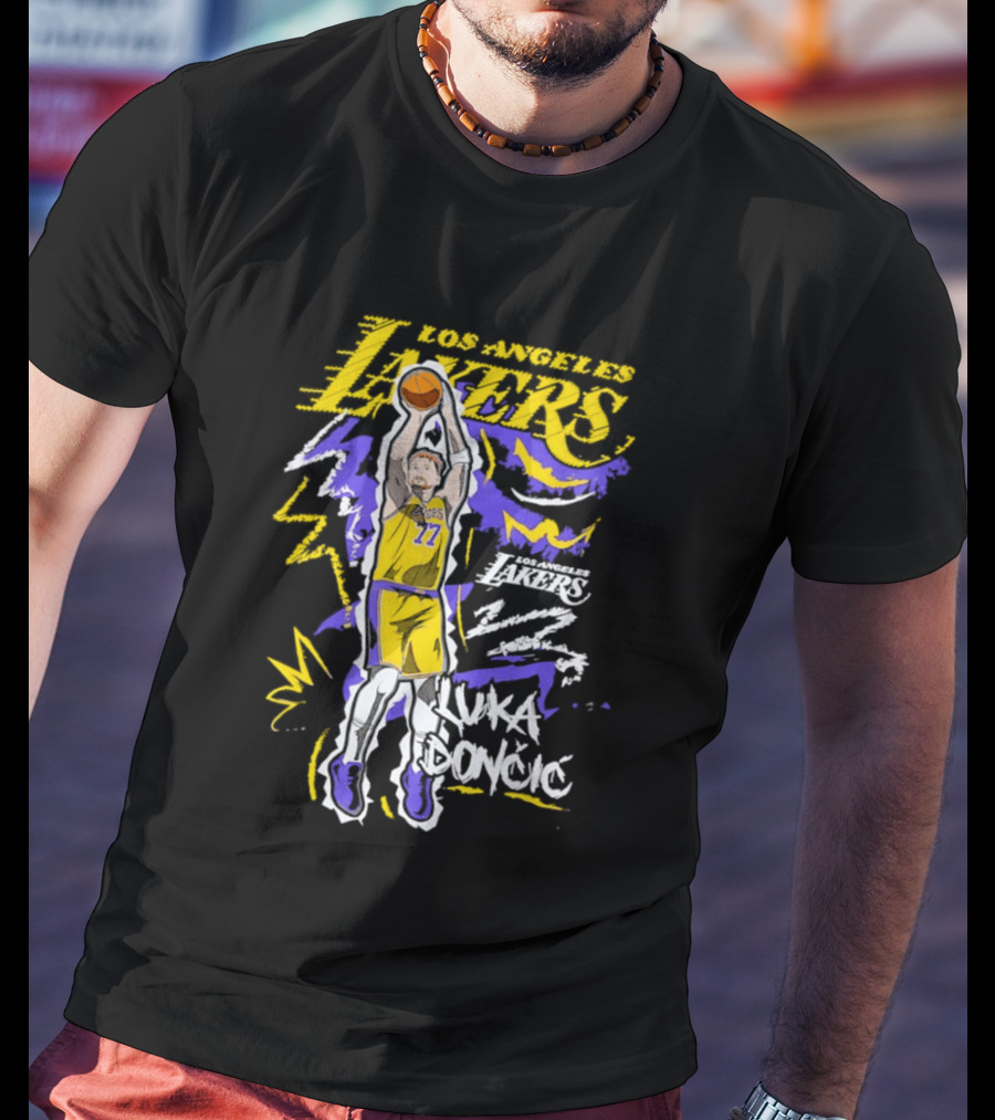 Luka Doncic Los Angeles Lakers Basketball Player T-Shirt