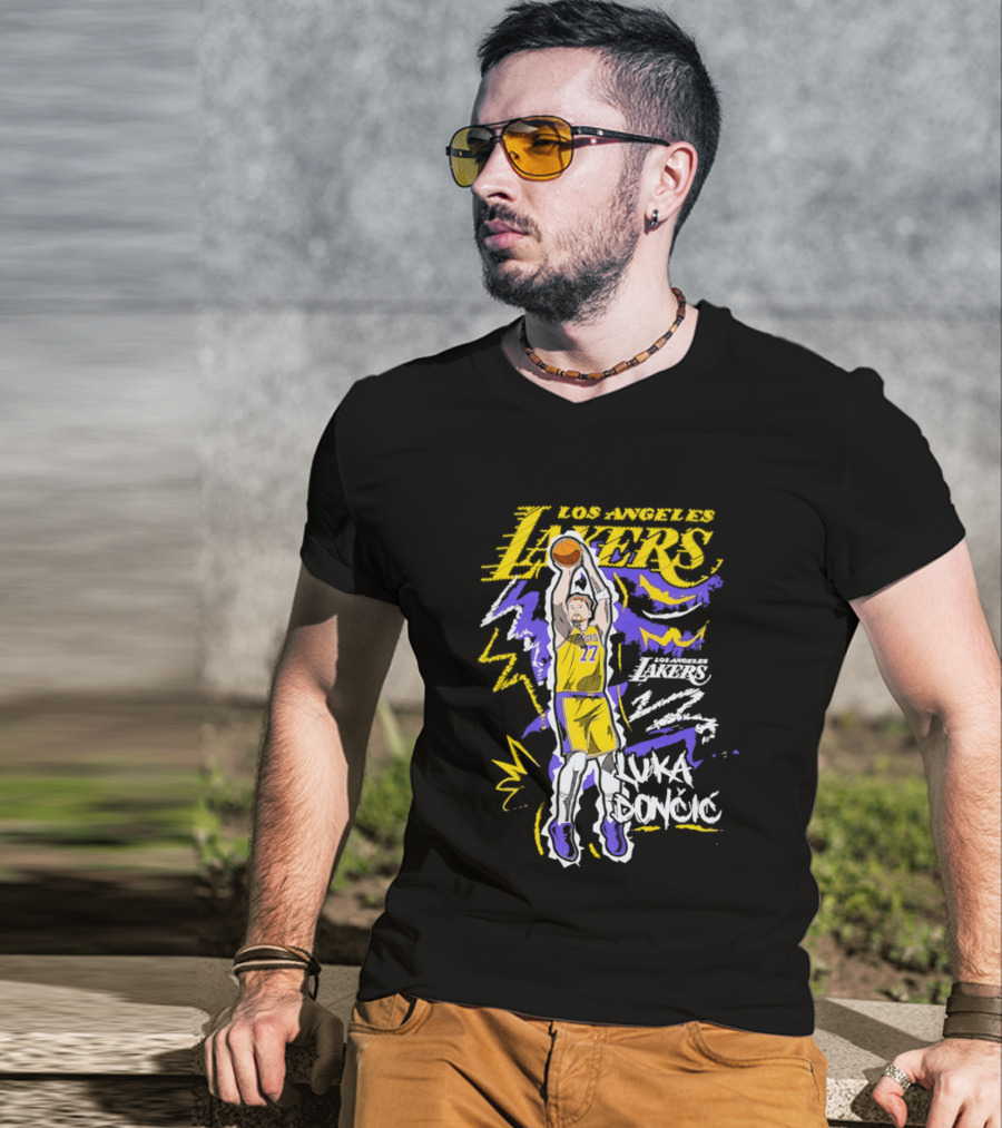 Luka Doncic Los Angeles Lakers Basketball Player T-Shirt