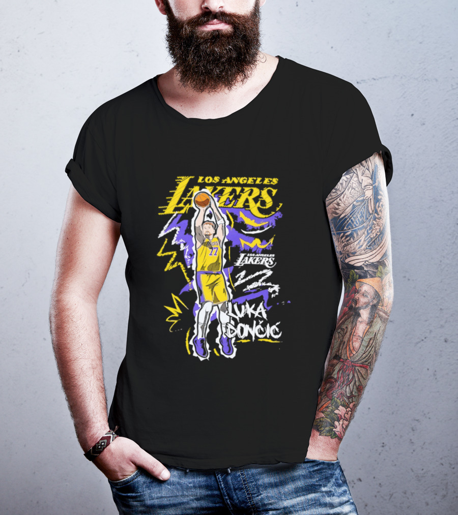Luka Doncic Los Angeles Lakers Basketball Player T-Shirt