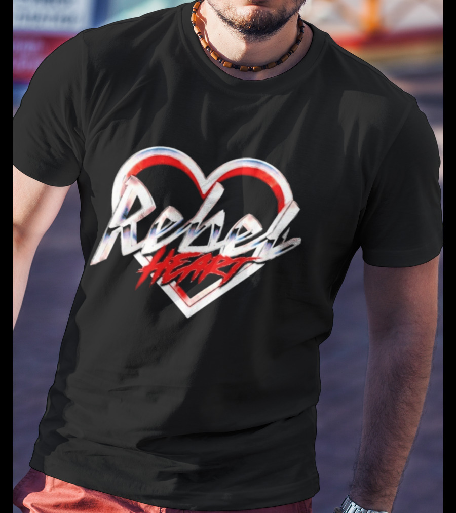 Rebel Heart ALS Red White Blue T-Shirt