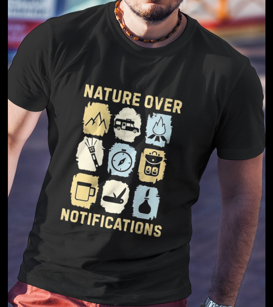 Nature Over Notifications T-Shirt