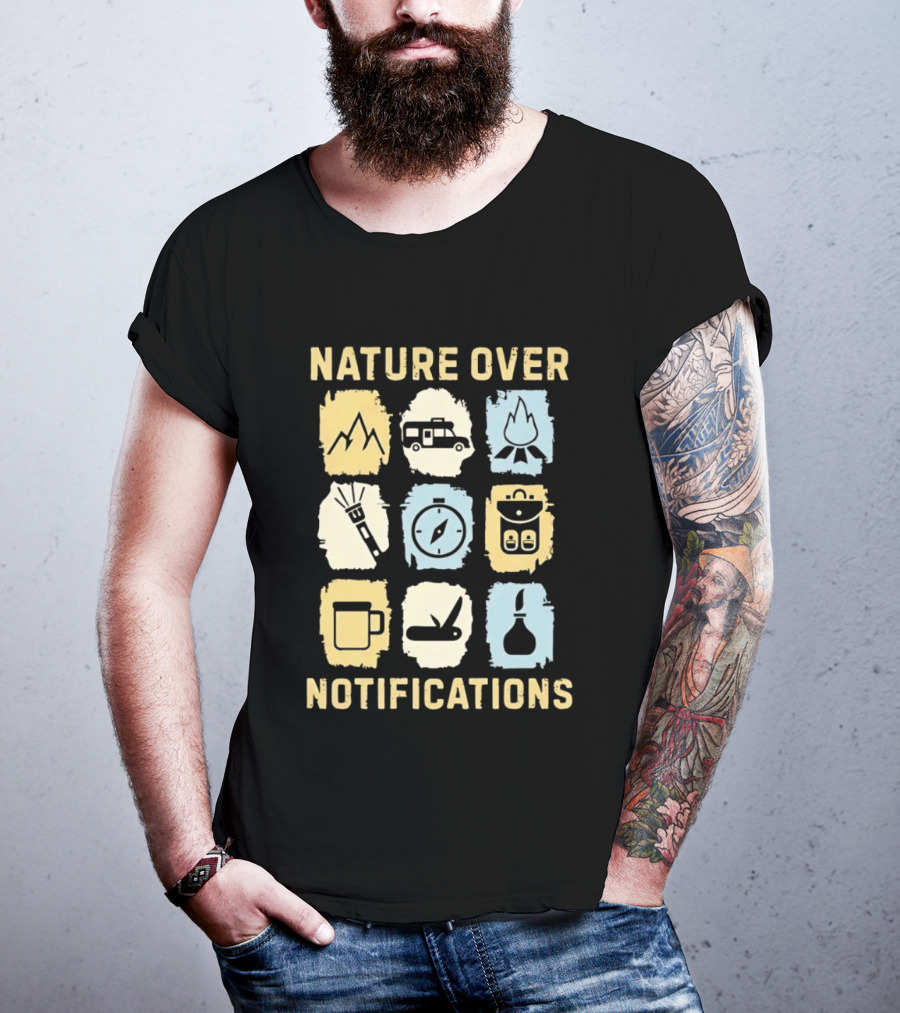 Nature Over Notifications T-Shirt