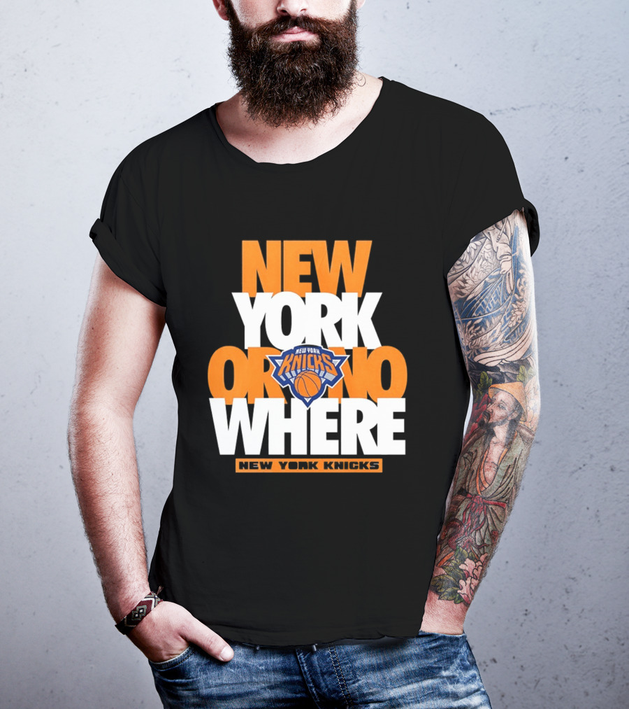New York Knicks Basketball New York Or Nowhere 2026 T-Shirt