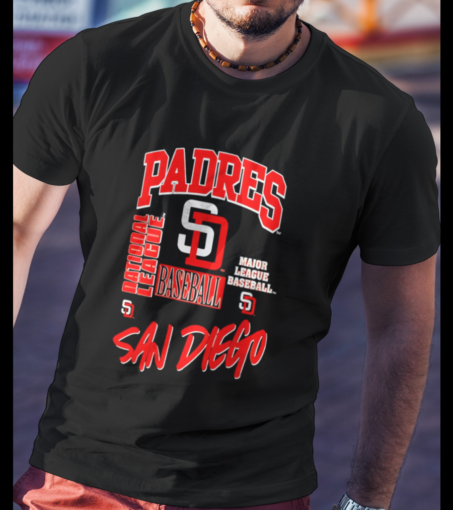 Padres San Diego SD National League Major League Baseball T-Shirt