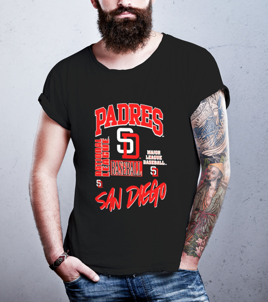 Padres San Diego SD National League Major League Baseball T-Shirt