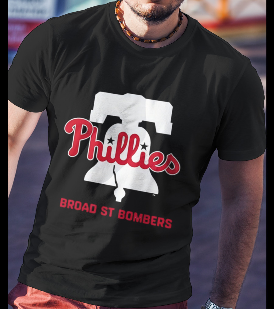Phillies Liberty Bell Broad St Bombers T-Shirt