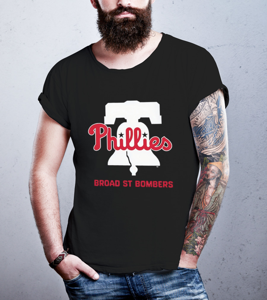 Phillies Liberty Bell Broad St Bombers T-Shirt