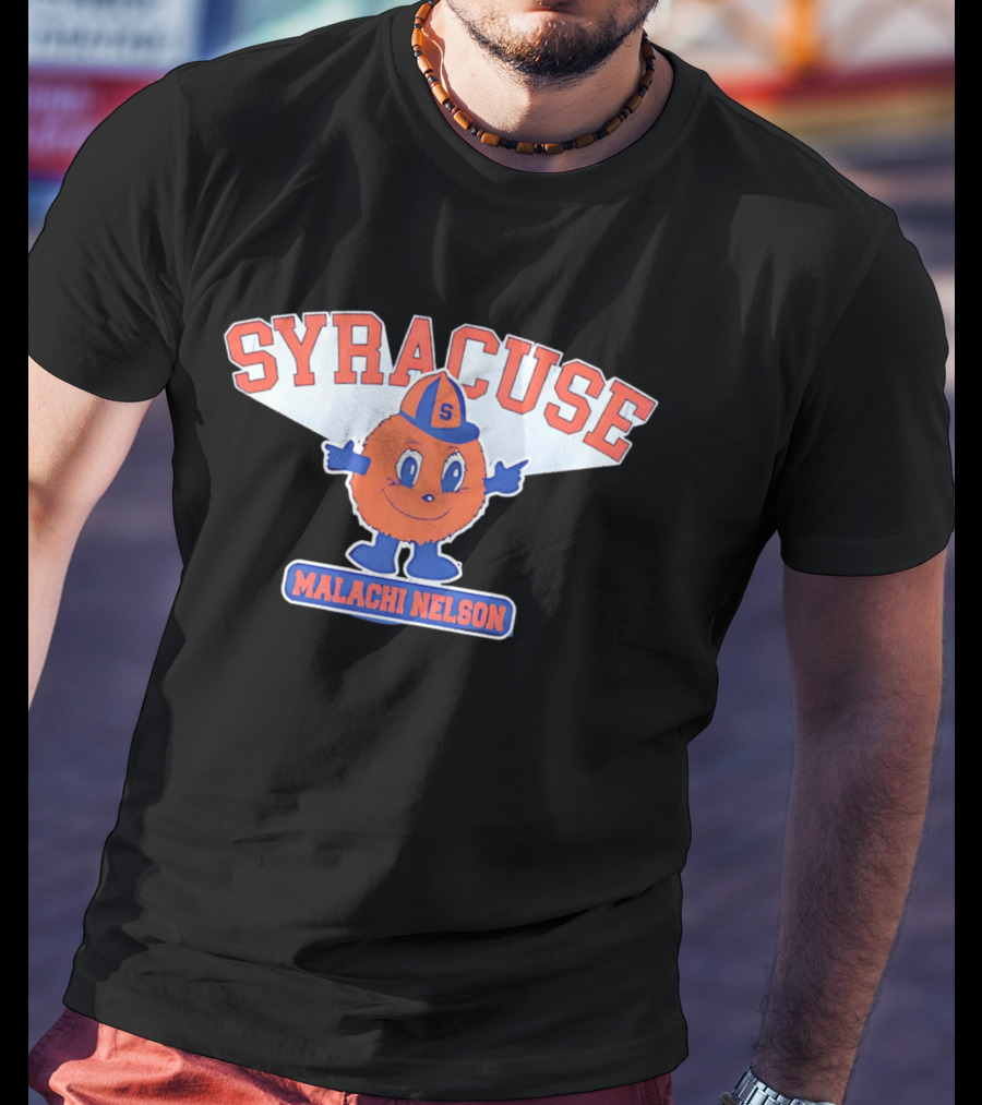 Syracuse Orange Mascot Malachi Nelson T-Shirt