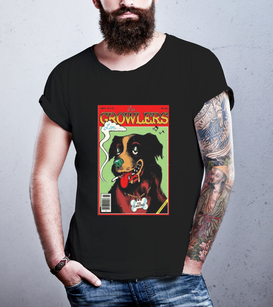 Los Growlers Live Sept 18 19 2026 San Francisco CA The Castro Theatre Dog T-Shirt